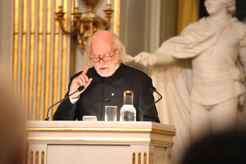 Krasznahorkai László 2025 irodalmi Nobel-díjas Nobel-beszéde